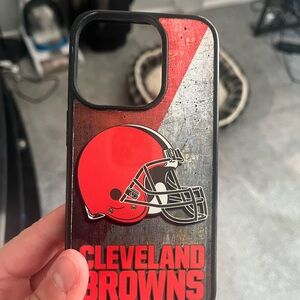 Cleveland Browns Phone Case - Red and Black
